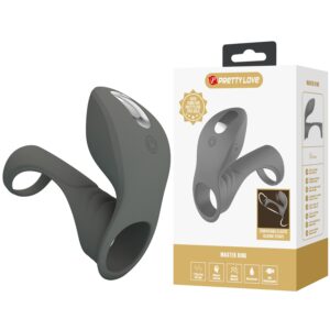 ANILLO VIBRADOR CON ESTIMULADOR DE CLÍTORIS