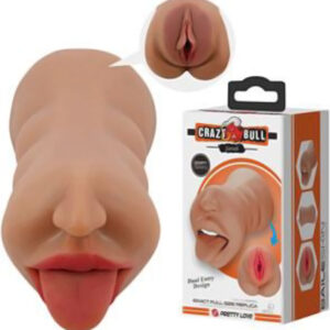 MASTURBADOR DOBLE BUCAL Y VAGINAL SARAH